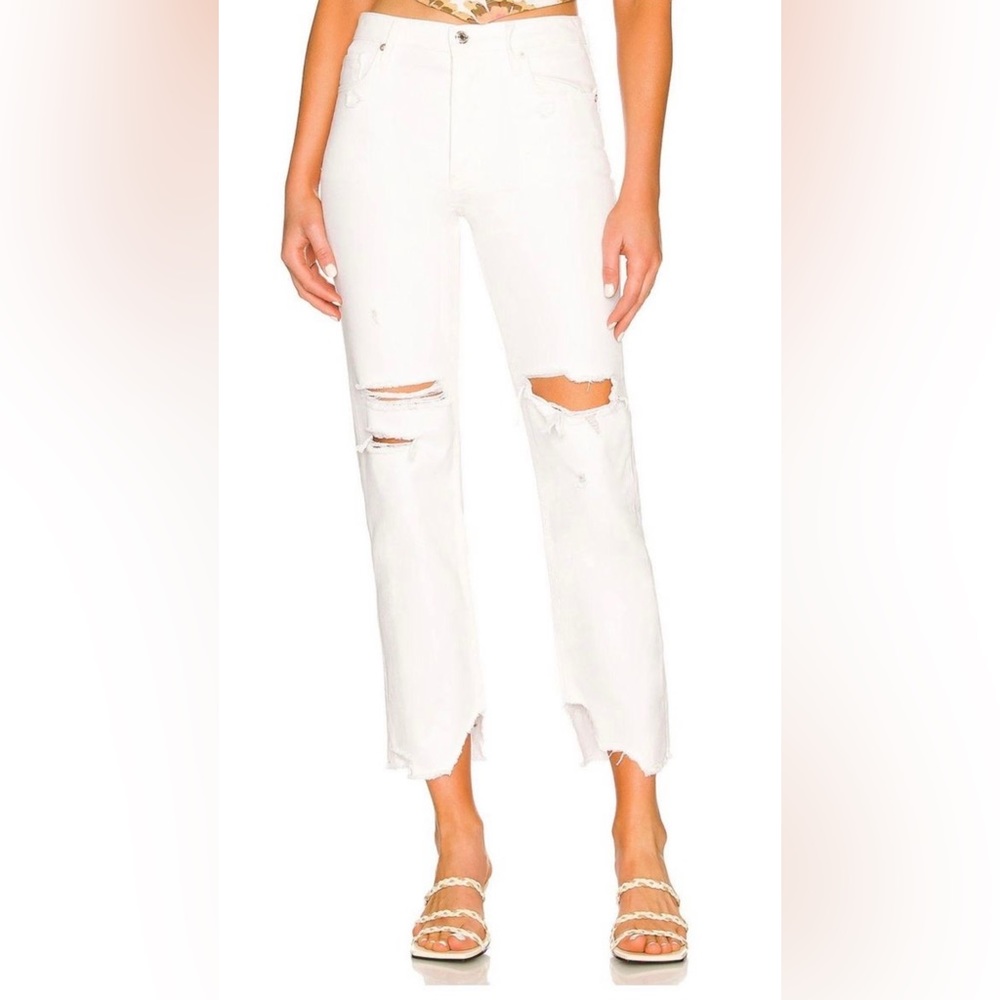 Free People Tapered Baggy Boyfriend Jeans